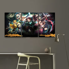 Load image into Gallery viewer, Demon Slayer Kimetsu No Yaiba the Movie Mugen Train Canvas Wall
