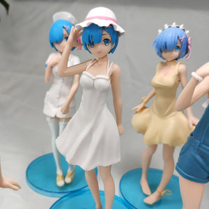 16.5cm Re:Life In A Different World Rem Ram PVC Action Figure