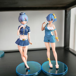 16.5cm Re:Life In A Different World Rem Ram PVC Action Figure