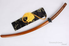 Load image into Gallery viewer, Afro Samurai Handmade Katana 1045 Carbon Steel Real Full Tang
