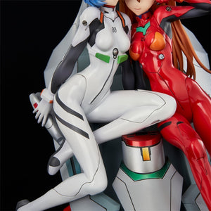 Evangelion Asuka Langley Sohryu & Ayanami Rei Collectible Figure