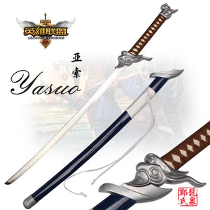 41'' League of Legends LOL Yasuo Sword Steel Blade For Cosplay
