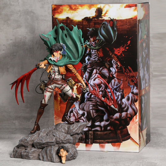 Attack on Titan Levi Ackerman Replica Figure