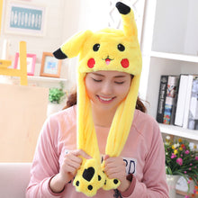 Load image into Gallery viewer, Pokemon Pikachu &amp; Bunny Hat With Moving Ears
