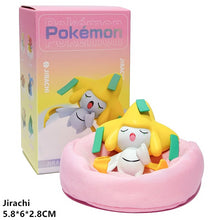 Load image into Gallery viewer, Pokemon Figures Sleep Pikachu Jirachi Eevee Snorlax Bulbasaur Figure Toys
