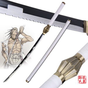 Bleach Kenpachi Zaraki Steel Sword For Cosplay