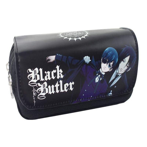 Anime Black Butler Style Zipper Pencil Case - TheAnimeSupply