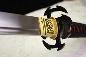 Hand Forged High Carbon Steel Real Katana Japanese Anime Bleach Sword Kurosaki Ichigo Katana Full Tang - TheAnimeSupply