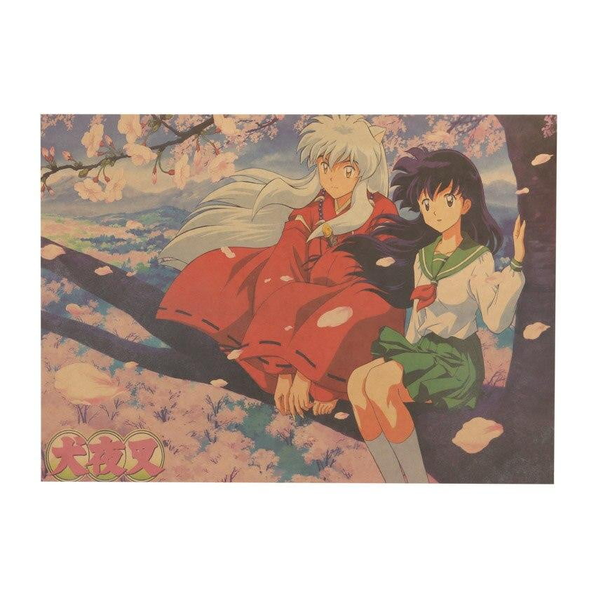 Inuyasha Vintage Wallpaper 51.5x36cm