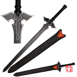 Sword Art Online Kirito's Long Sword Real Steel For Cosplay