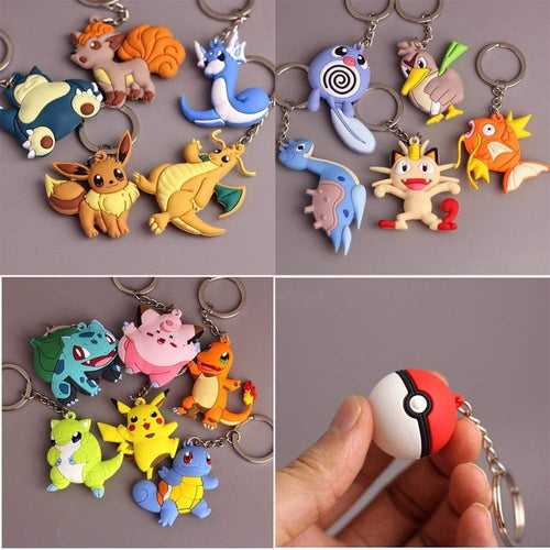 Pokemon Key Ring Keychain - TheAnimeSupply