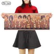 Attack on Titan Character Collection Poster - TheAnimeSupply