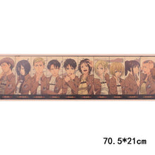 Load image into Gallery viewer, Attack on Titan Character Collection Poster - TheAnimeSupply
