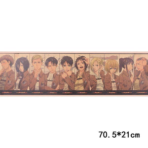 Attack on Titan Character Collection Poster - TheAnimeSupply