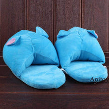 Load image into Gallery viewer, Anime Fairy Tail Happy Cat Adult Plush Slippers Winter Indoor Warm Unisex - TheAnimeSupply
