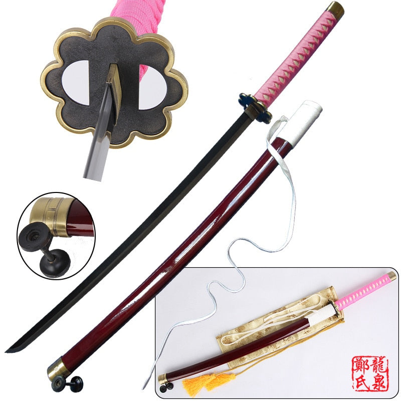 Bleach Kusajishi Yachiru Zanpakto Steel Sword For Cosplay