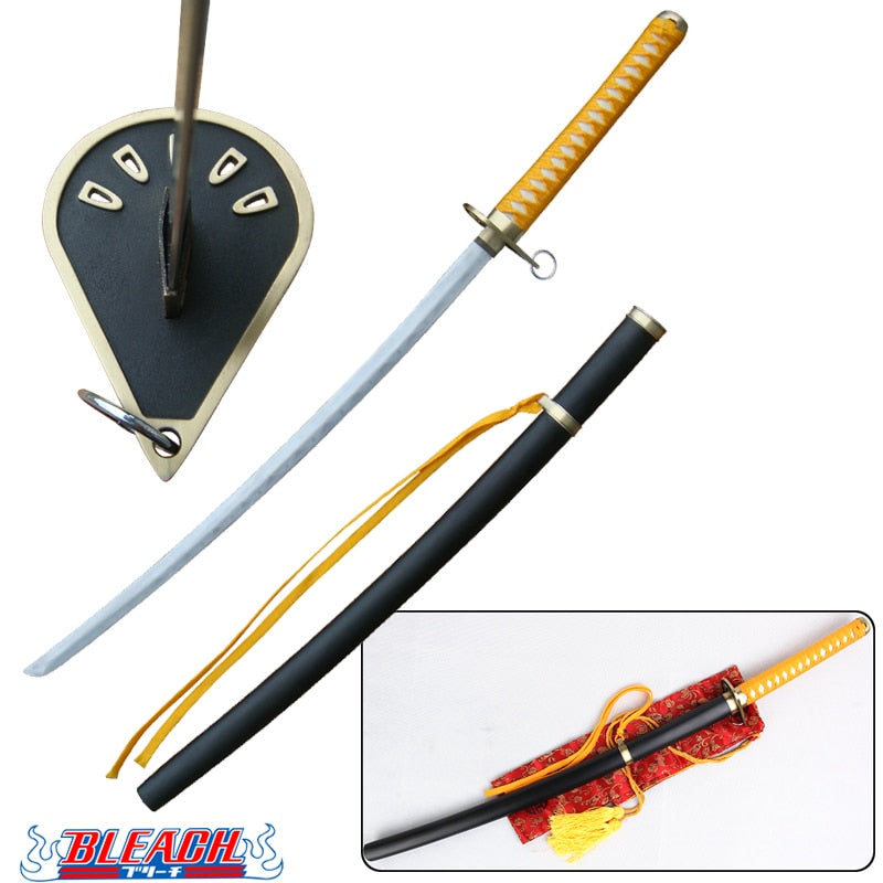 Bleach Captain Kaname Tosen Suzumushi Sword For Cosplay