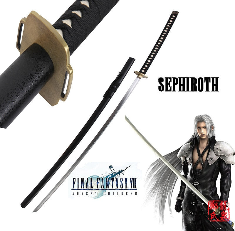 Final Fantasy VII Sephiroth Masamune Sword Made of Carbon Steel For Cosplay