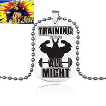 Load image into Gallery viewer, My Hero Academia Necklace All Might Pendant Keychain Anime - TheAnimeSupply
