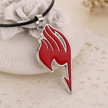 Load image into Gallery viewer, Alloy Fairy Tail Guild Sign Pendant Necklace 5 Colors - TheAnimeSupply
