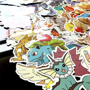 80pieces Pokemon Stickers - TheAnimeSupply