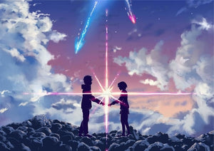 Makoto Shinkai Movie Posters