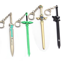 Load image into Gallery viewer, Sword Art Online Sword Keychains
