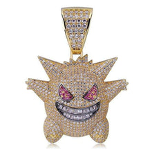 Load image into Gallery viewer, Jewelry Mask Gengar Necklace Pokemon Pendant - TheAnimeSupply

