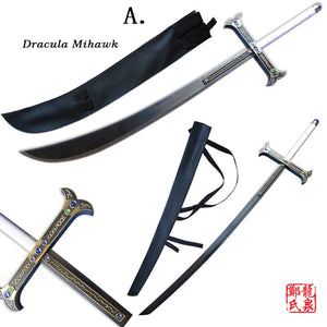 One Piece Dracule Mihawk Yoru Sword For Cosplay