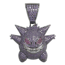 Load image into Gallery viewer, Jewelry Mask Gengar Necklace Pokemon Pendant - TheAnimeSupply
