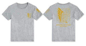 Attack On Titan t shirt mens clothing streetwear t-shirt anime - TheAnimeSupply