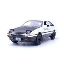 Load image into Gallery viewer, INITIAL D Toyota AE86 Model Alloy Simulation Pendulum Sound-light Door Cars - TheAnimeSupply
