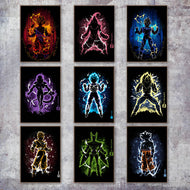 Dragon Ball Super Saiyan Posters