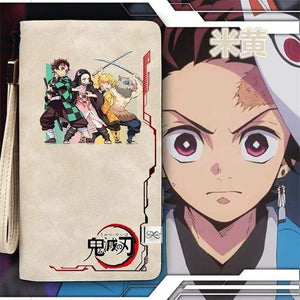 Anime Demon Slayer: Kimetsu no Yaiba Wallet Short Long Purse Unisex Card Holder Billfold Wallet - TheAnimeSupply