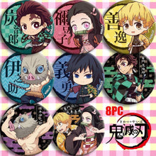 Load image into Gallery viewer, Anime Demon Slayer: Kimetsu no Yaiba Kamado Tanjirou Cosplay Badge Badges Button Brooch Pins - TheAnimeSupply
