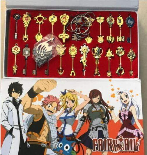 Fairy Tail Celestial Spirits Key Rings 22pc/1set – The Anime Supply