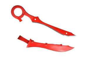 Kill La Kill Ryuko Matoi Wields Sword-Real Steel Scissor Blade Cosplay Decorative Red / Black Color - TheAnimeSupply