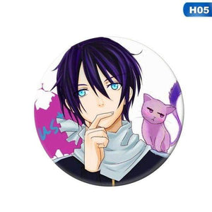 Noragami Aragoto Badge Brooch Pin Collection Badge For Backpack Clothes - TheAnimeSupply