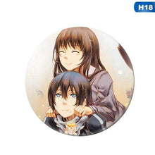 Load image into Gallery viewer, Noragami Aragoto Badge Brooch Pin Collection Badge For Backpack Clothes - TheAnimeSupply
