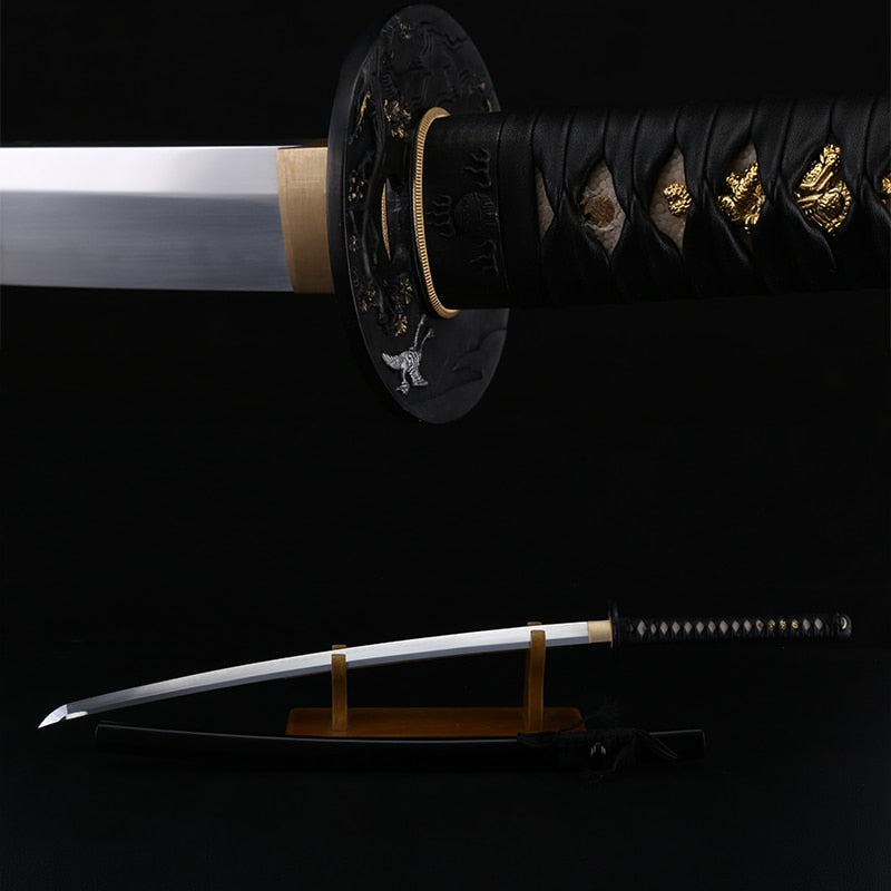 Samurai Sword Made of 1095 Carbon Steel For Cosplaying
