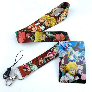 The Seven Deadly Sins Neck Strap Lanyards for keys ID Card - TheAnimeSupply