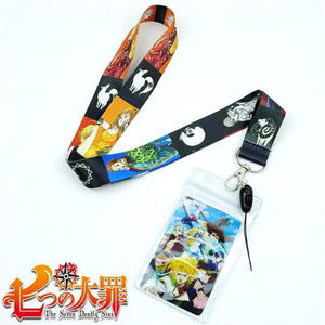 The Seven Deadly Sins Neck Strap Lanyards for keys ID Card - TheAnimeSupply