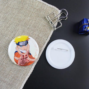 Naruto Badge Pins