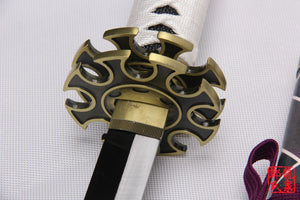 Sengoku Basara Ishida Mitsunari Steel Blade Sword For Cosplay