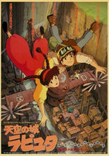 Load image into Gallery viewer, Laputa: Castle in the Sky Retro Poster
