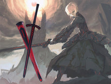 Load image into Gallery viewer, Fate/Grand Order Handmade Saber Steel Sword
